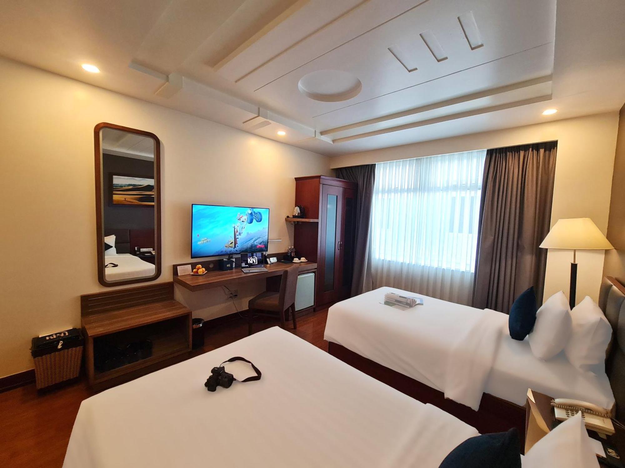 Kin Hotel Thi Sach Cidade de Ho Chi Minh Exterior foto